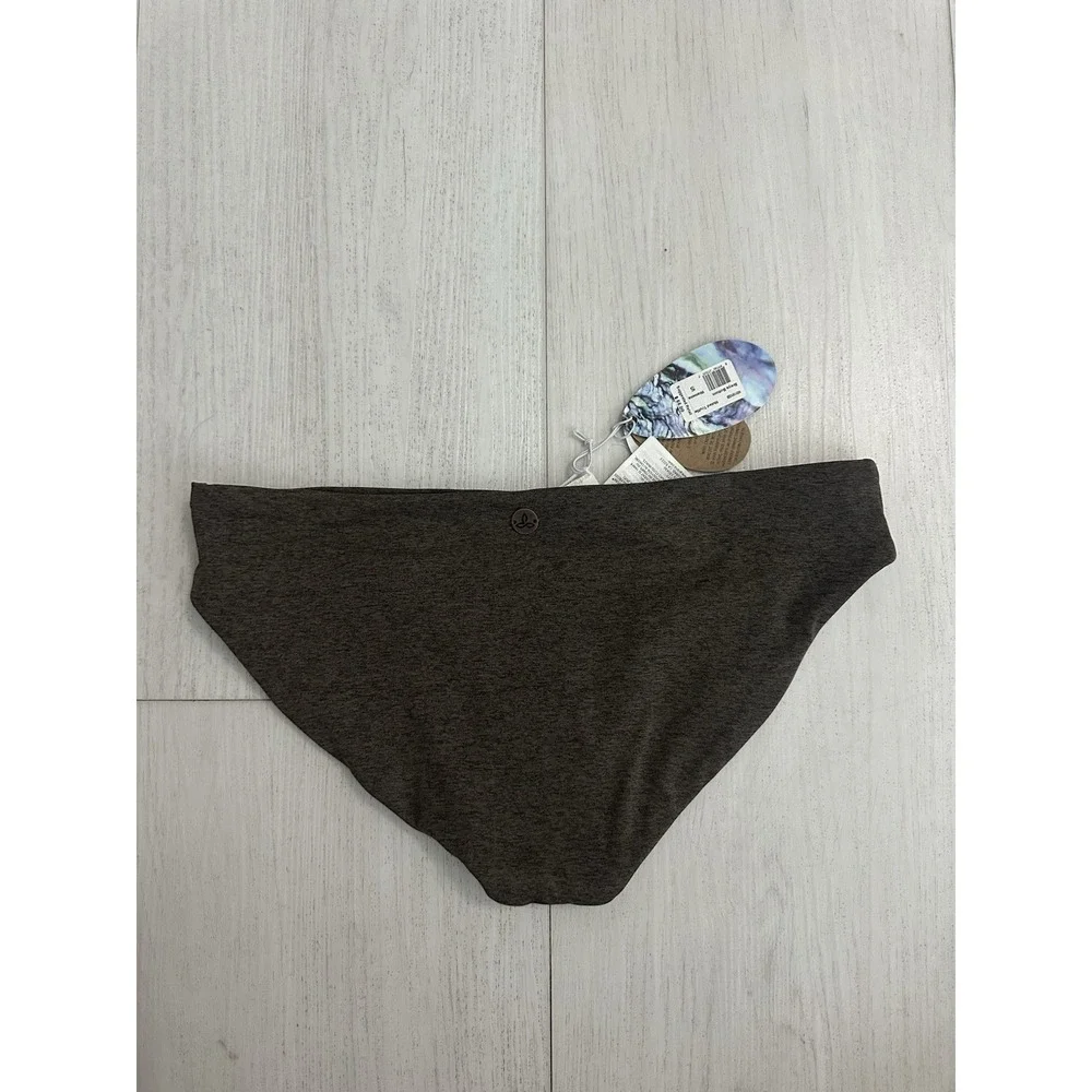 prAna Breya Reversible Bikini Bottom‎ Swim Sz S - Muted Truffle Color
